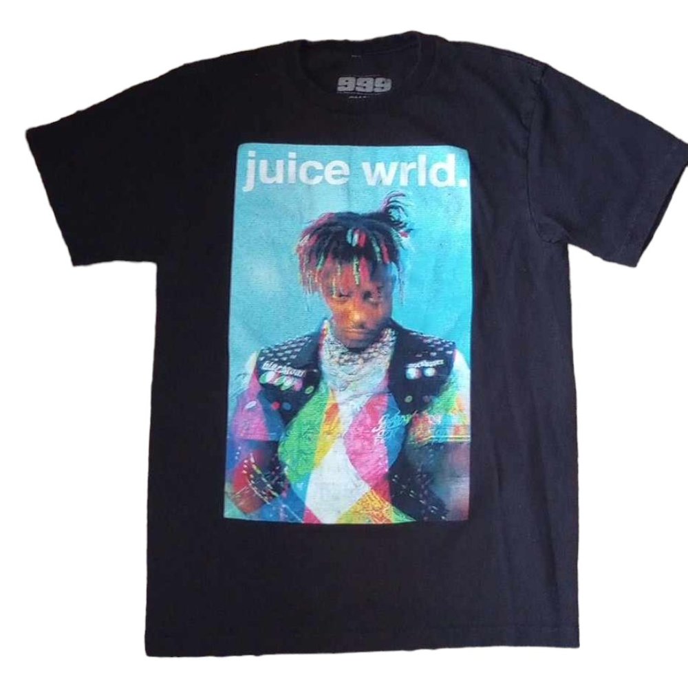 COPY - Juice World wrld. 999 Official Legends Never Die T Shirt Black Sz Small